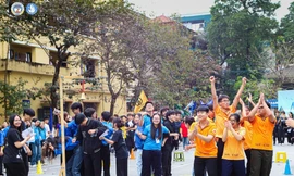 Ngày hội Học sinh - Sinh viên tại NEU: Tuổi trẻ bừng cháy, khát vọng vươn cao