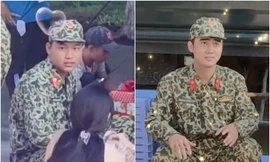 Mũi trưởng Long xuất hiện cùng Đạt G, nhan sắc cứ gọi là "kẻ tám lạng, người nửa cân"