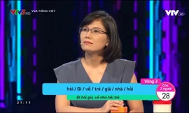 Show "Vua Tiếng Việt" gây tranh cãi khi giải nghĩa thành ngữ "Đi hỏi già, về nhà hỏi trẻ"