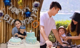 Bé Ú nhà Duy Mạnh - Quỳnh Anh tròn 1 tuổi, tiệc sinh nhật tại nhà vẫn có món ăn cực xa xỉ