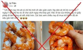 Thông tin "Người dân Hà Nội chỉ được ra ngoài 7 ngày/ lần" xuất hiện trên MXH là tin giả
