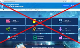 Cảnh báo trang tin giả mạo Cổng dịch vụ công ngành Bảo hiểm xã hội Việt Nam