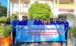 Chào mừng thành công Đại hội Hội Liên hiệp thanh niên Việt Nam tỉnh Trà Vinh