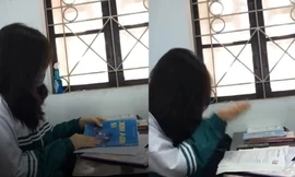 Chuẩn bị thi giữa học kỳ 2, nữ sinh có cách học ôn "bá đạo" khiến netizen ngả mũ thán phục