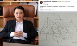 Shark Bình đưa ra quan điểm về giáo dục qua 1 bài Toán khiến dân mạng tranh cãi nảy lửa