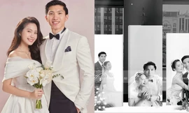 Không gian tiệc cưới của Đoàn Văn Hậu và Doãn Hải My ở Hà Nội: Cực sang trọng và lung linh