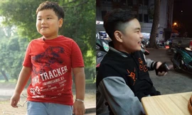 Bi Béo - con trai Xuân Bắc lột xác bất ngờ ở tuổi 14, lộ dáng dấp "soái ca"