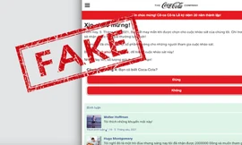 Cảnh giác link giả mang tên "Quỹ phúc lợi Coca-Cola" trên Facebook khiến bạn mất tài khoản