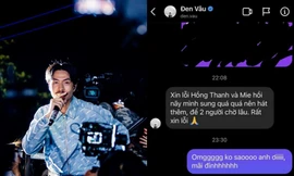 Đen Vâu diễn quá sung, lố giờ nghệ sĩ khác và đây là hành động gây “bão mạng" sau đó