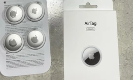 "Đập hộp" 4 chiếc Apple AirTag được giao sớm, mời các bạn xem ảnh và clip cận cảnh