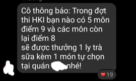 Cô giáo dễ thương: Treo thưởng cho học trò đạt điểm thi cao, đúng thứ mà teen nào cũng mê!