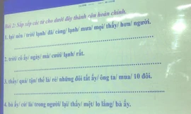Bài tập Tiếng Việt của sinh viên Trung Quốc khiến netizen "xoắn não", đáp án đúng là gì?