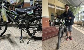 Nam sinh lớp 7 đạp xe gần 200 km thăm bạn gái, xem định vị qua các cửa hàng bán điện thoại