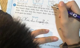 Bài Toán lớp 1 tưởng dễ lại khiến phụ huynh hoang mang, phải đăng đàn hỏi dân mạng