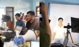 Dàn cầu thủ CLB HAGL đi làm Căn cước công dân gắn chíp, Công Phượng thu hút sự chú ý
