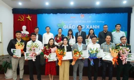 Học sinh THCS Trưng Vương, Ngô Sĩ Liên đạt giải cao trong cuộc thi Giấc mơ xanh