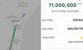 Cập nhật mới nhất vụ khách chuyển nhầm cho tài xế Grab 71.000 thành 71 triệu