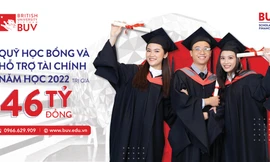 Quỹ học bổng BUV trị giá 46 tỷ đồng chính thức nhận hồ sơ ứng tuyển