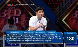 Đường Lên Đỉnh Olympia: Câu hỏi về Toán học gây tranh cãi vì bị cho là đánh đố thí sinh