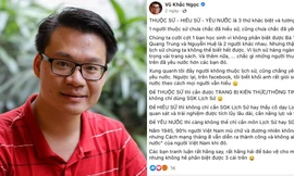 Thầy giáo Hóa học phát ngôn gây tranh cãi: "Để yêu nước thì không thể chỉ cần môn Lịch sử"