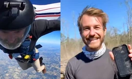 Bất ngờ với "số phận" của chiếc iPhone bị rơi từ độ cao hơn 4.000 mét xuống đất