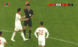Tình huống khiến Tiến Linh nhận thẻ đỏ ở trận đấu giữa ĐT Việt Nam và ĐT Trung Quốc