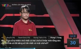 Câu hỏi về Toán học ở Đường Lên Đỉnh Olympia khá đơn giản nhưng thí sinh lại trả lời sai