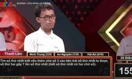 Câu hỏi Olympia khiến netizen xôn xao vì quá phức tạp, có người lại ra đáp án sau vài giây