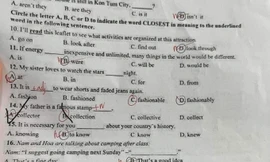 12 học sinh Kon Tum có liên quan đến vụ lộ bản thảo đề thi Tiếng Anh vào lớp 10