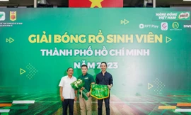 Hơn 1.000 sinh viên tranh tài tại Giải Bóng rổ Sinh viên TP.HCM