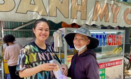 Lan tỏa điều tích cực từ những ổ bánh mì 'treo' ở Đà Nẵng