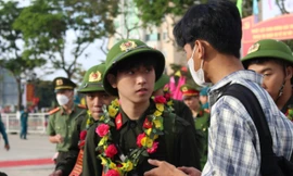 Hơn 1.300 thanh niên Đà Nẵng lên đường nhập ngũ