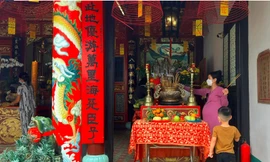 Lễ vía Bà Mụ bảo dưỡng, cầu tự con cái nơi Hội quán Phước Kiến Hội An