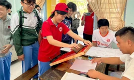 Học sinh Đà Nẵng hưởng ứng Tháng Thanh niên năm 2024, lan tỏa tinh thần thiện nguyện