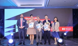 Quán quân Giải thưởng Cựu sinh viên Anh phát triển ngành kiến trúc công nghệ cao