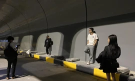 Săn ảnh đẹp nơi 'giếng trời' của hầm chui trăm tỉ đồng ở Đà Nẵng 