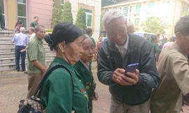 Những người tham gia xây dựng hồ Đại Lải gặp nhau sau 60 năm