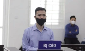 Bị cáo Lê Tuấn tại tòa.