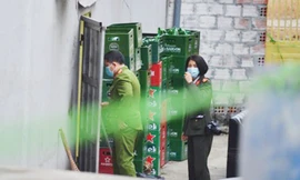 Một phần quán karaoke nơi xảy ra vụ án.