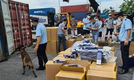 Hải Phòng bắt lô thuốc lá 555 giả lớn nhất từ trước đến nay