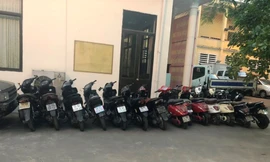 Tang vật trong vụ án. Ảnh: CAHP