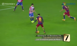Top 10 pha làm bàn của Messi ở La Liga 2015-2016