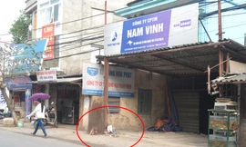 Hiện trường nơi xảy ra án mạng rạng sáng 25-2