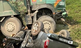 Hiện trường vụ tai nạn