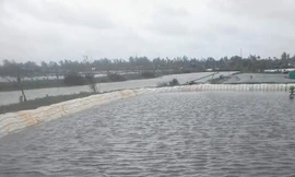 Rơi xuống hồ tôm, 1 học sinh chết đuối thương tâm