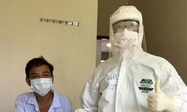 Bệnh nhân 427 trong ngày công bố khỏi bệnh