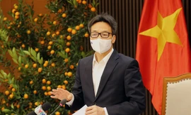 Phó Thủ tướng Vũ Đức Đam chủ trì cuộc họp phòng chống dịch COVID-19, chiều 13/2