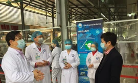 Đoàn công tác của Bộ Y tế kiểm tra tại Vĩnh Phúc ngày 13/2