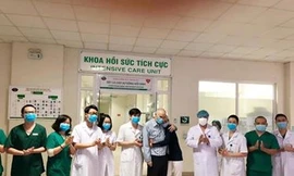 22 giờ ngày 13/4, bệnh nhân người Anh được xuất viện