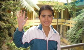 Cô gái Nguyễn Thi Diệp. (Ảnh chụp cách đây 10 năm)